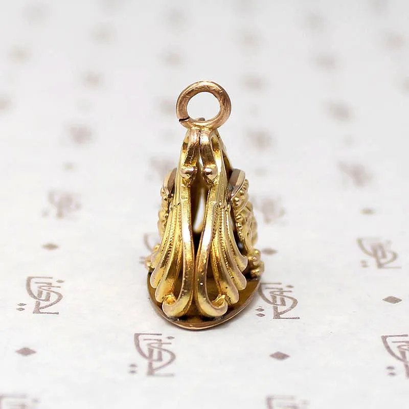 Gold Filled Victorian Revival Fob