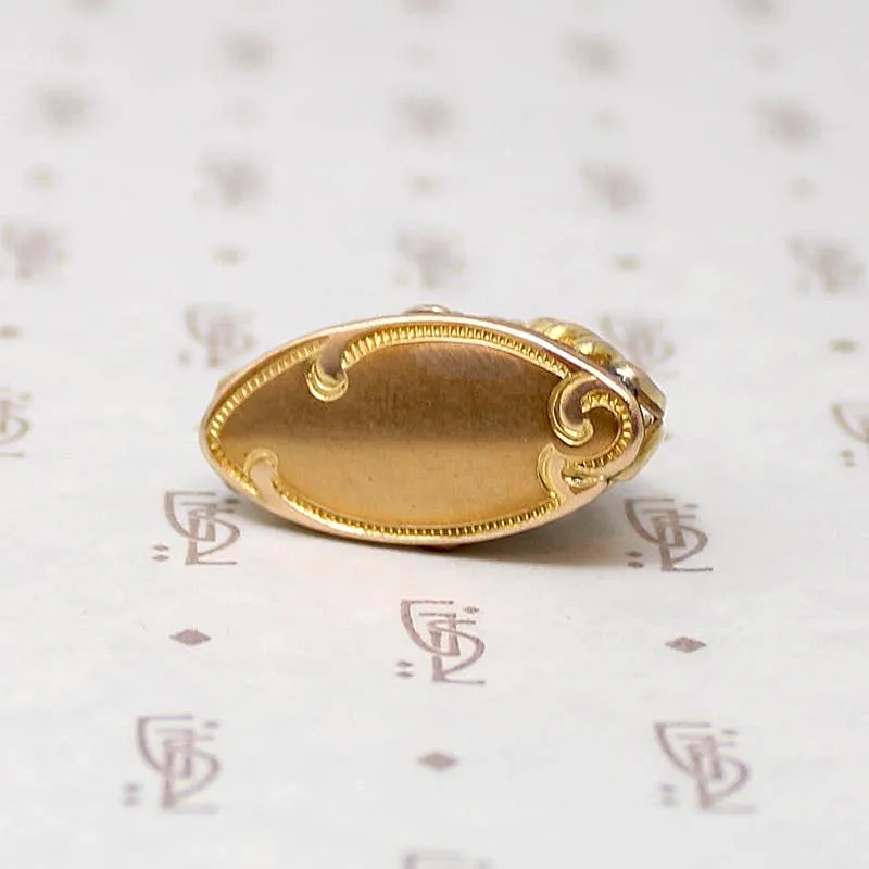 Gold Filled Victorian Revival Fob