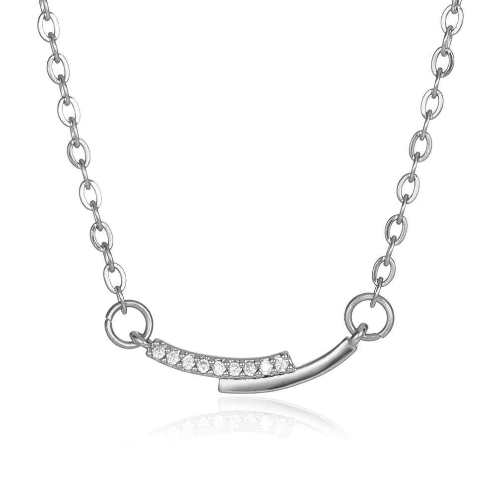 Golden Color Stainless Steel Chain Women's Necklace