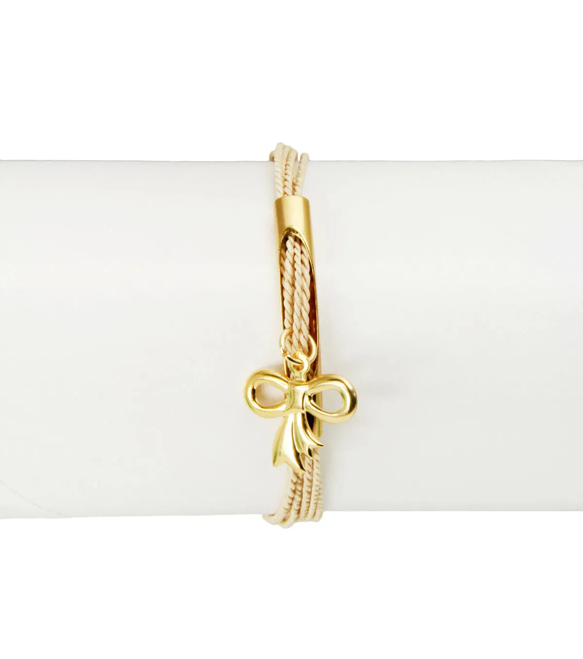 Golden Key Charm Bracelet (Set of 3)