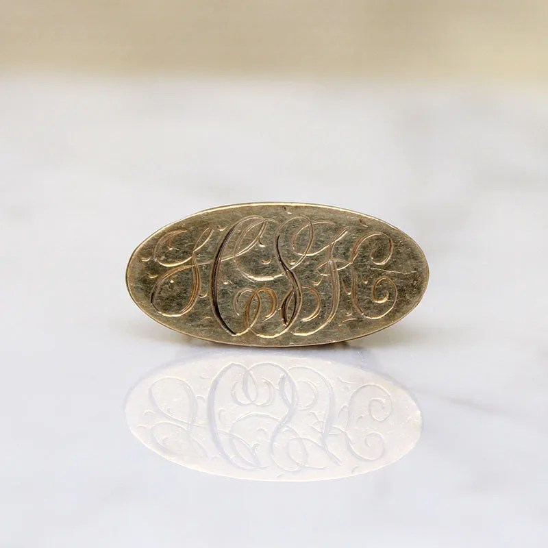 Graceful Little Victorian Revival Fob