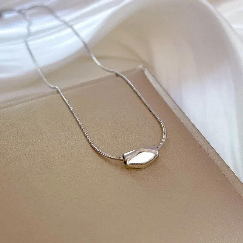 Irregular Geometric Pendant Necklace For Women