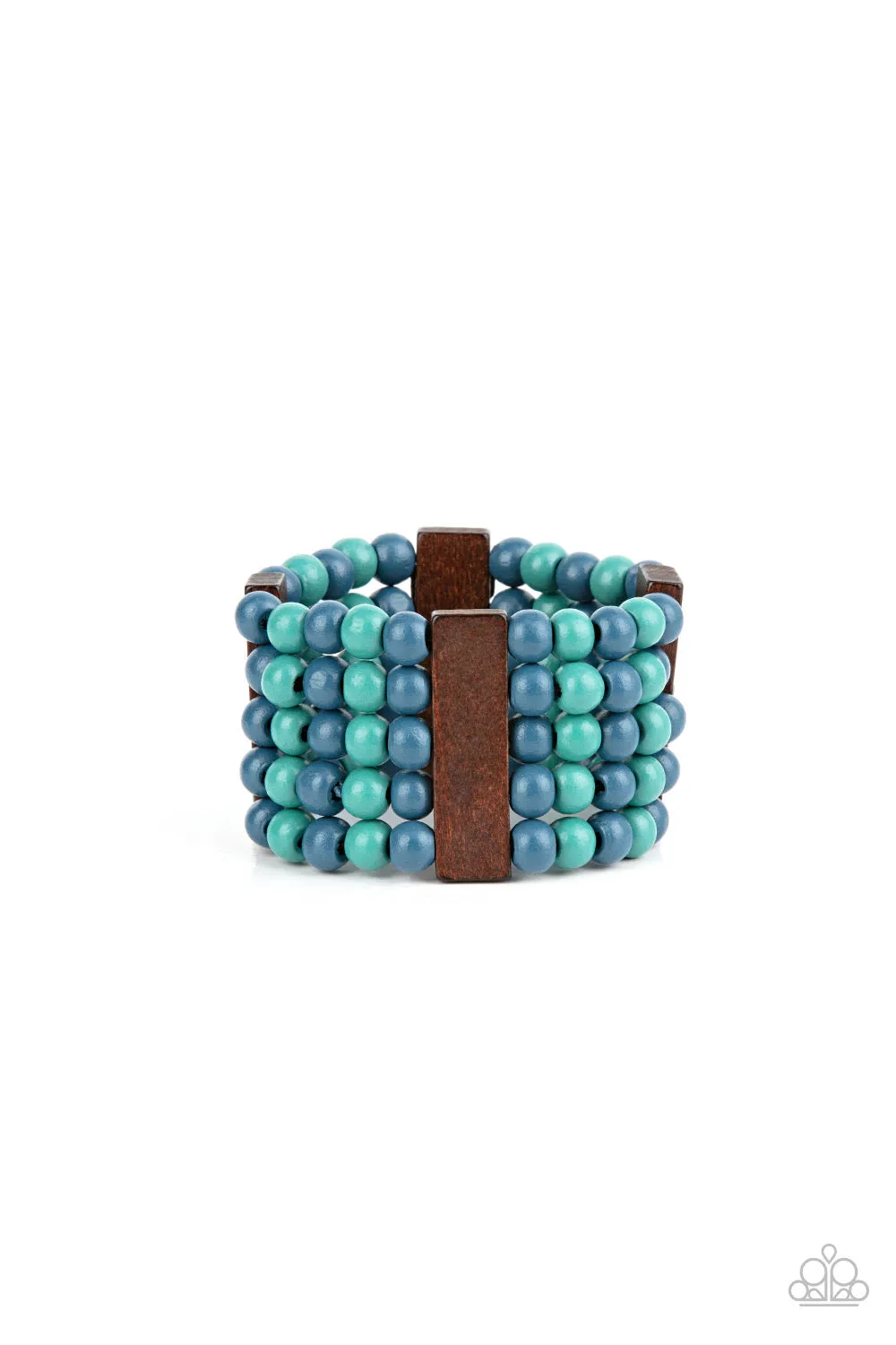 Island Soul - Blue Paparazzi Accessories
