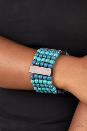 Island Soul - Blue Paparazzi Accessories