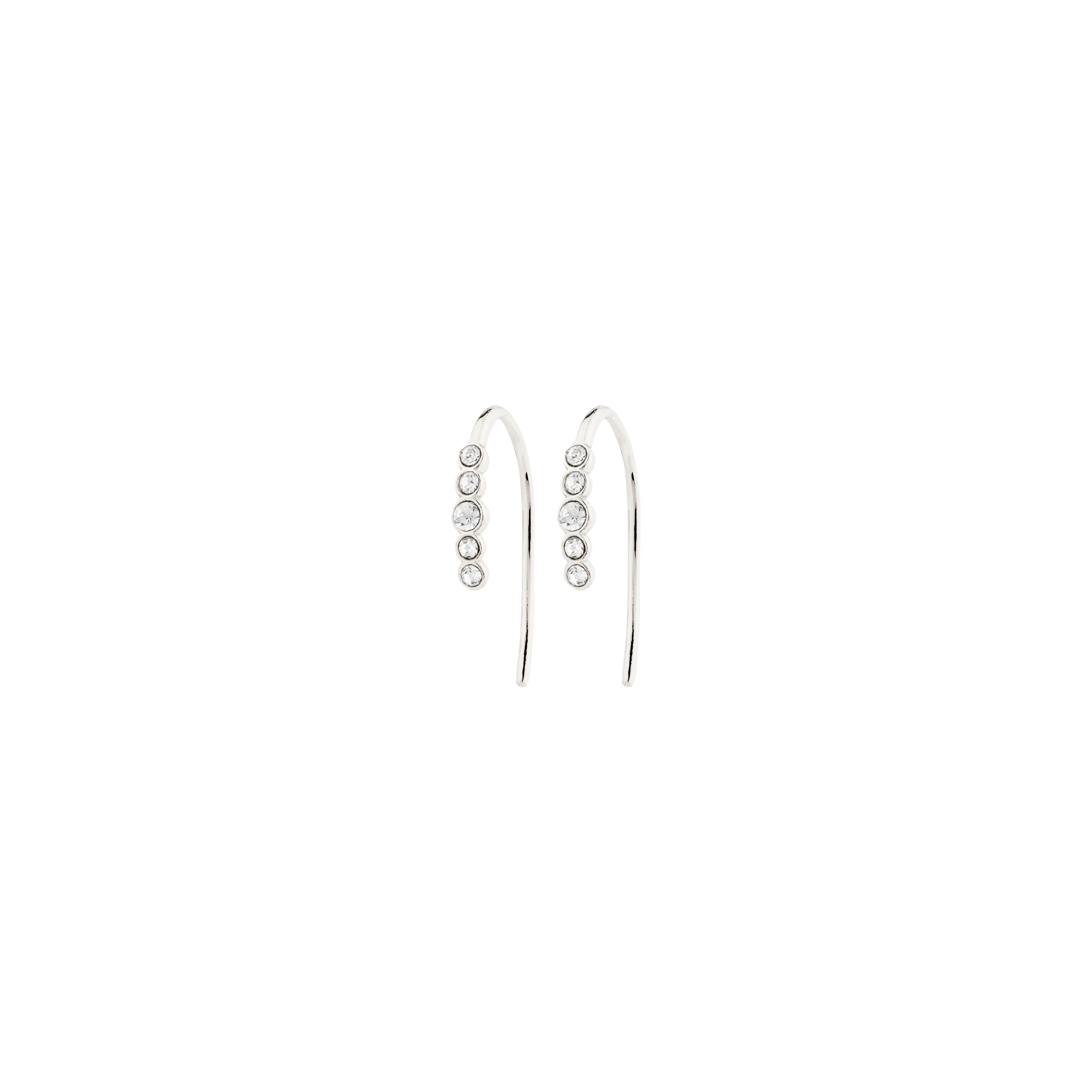 JENNI crystal earrings silver-plated
