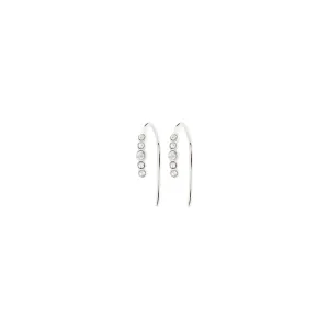 JENNI crystal earrings silver-plated