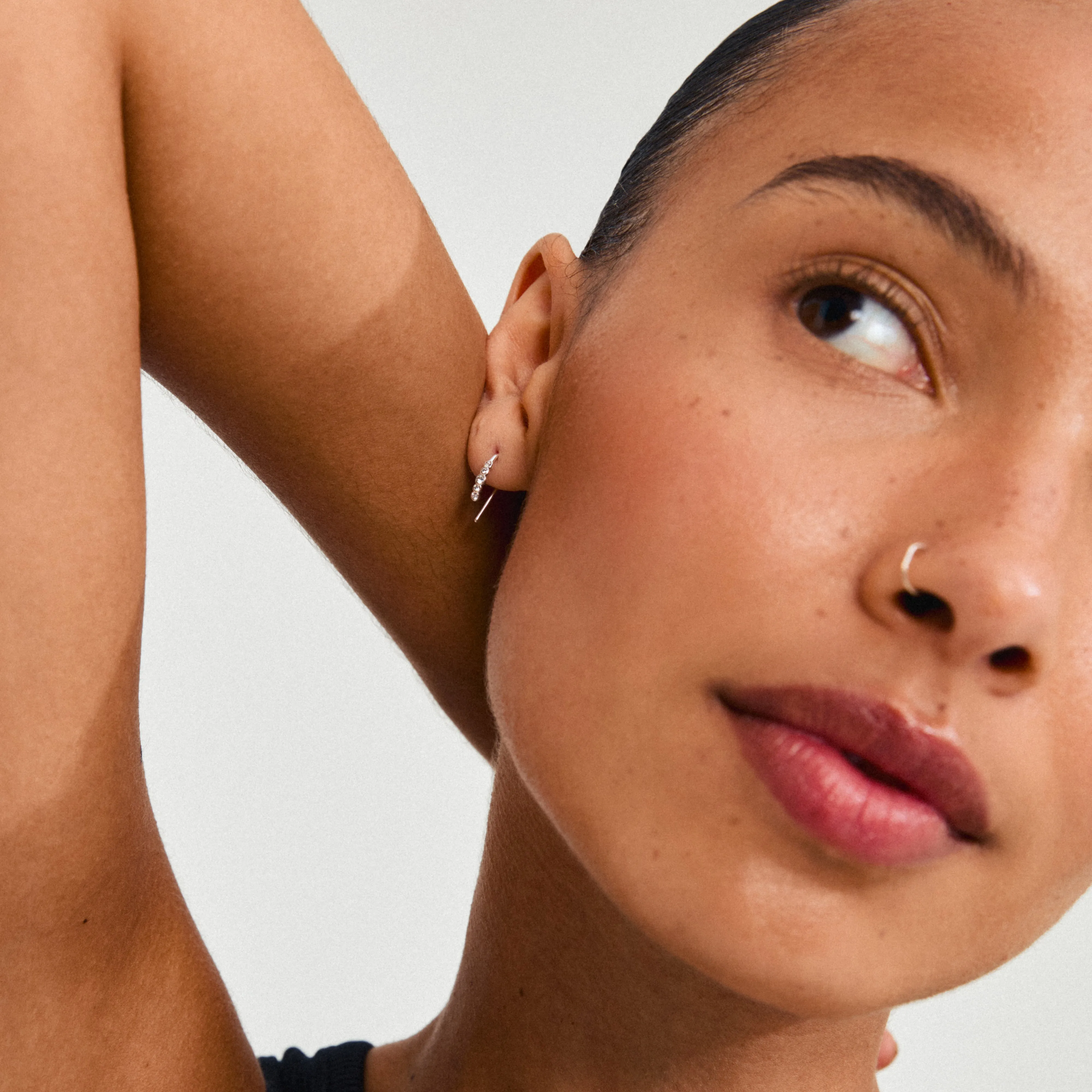 JENNI crystal earrings silver-plated