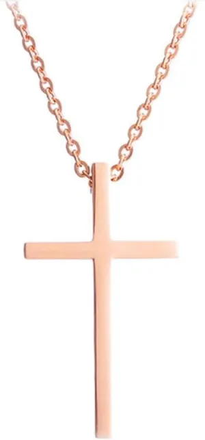 Jesus Cross Charm Necklace Women God Love Pendant Stainless Steel Holy Bible for Sister Mom Wife Daughter Cousin Family Birthday Christmas