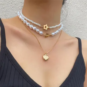 Layered Pendant Necklace