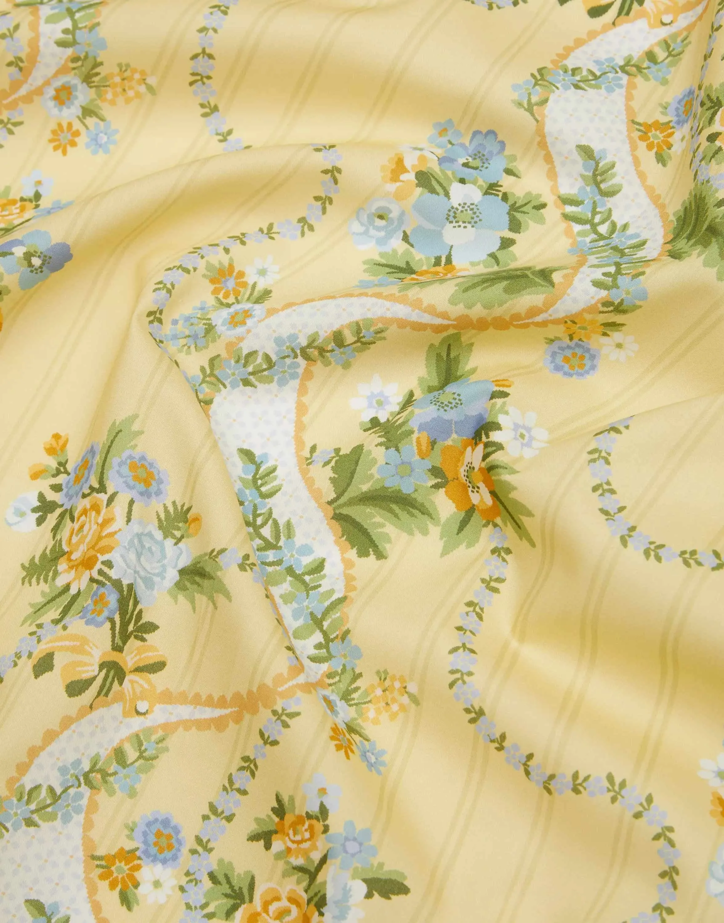Liberty Fabrics x Bridgerton Tana Lawn® Cotton, Ribbon Cascade C