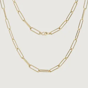 LINK CHAIN GOLD NECKLACE
