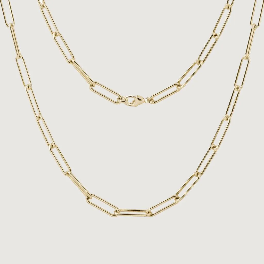 LINK CHAIN GOLD NECKLACE