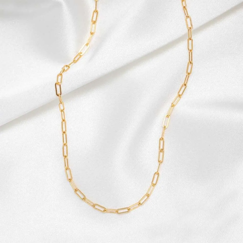 LINK CHAIN GOLD NECKLACE