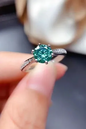 LOVCIA All For You 2 Carat Moissanite 925 Sterling Silver Ring
