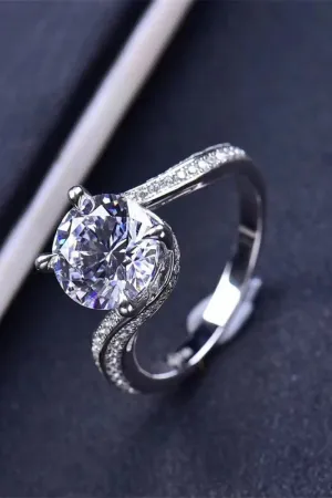 LOVCIA Keep Your Eyes On Me 3 Carat Moissanite Ring