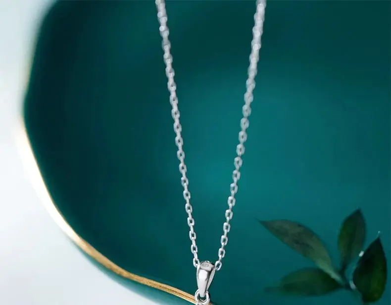 LOVCIA S925 Silver Divine Blessing Diamond Cross Necklace for Women