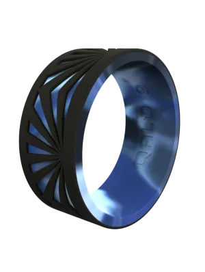 Men's Strata Sunrise Silicone Ring
