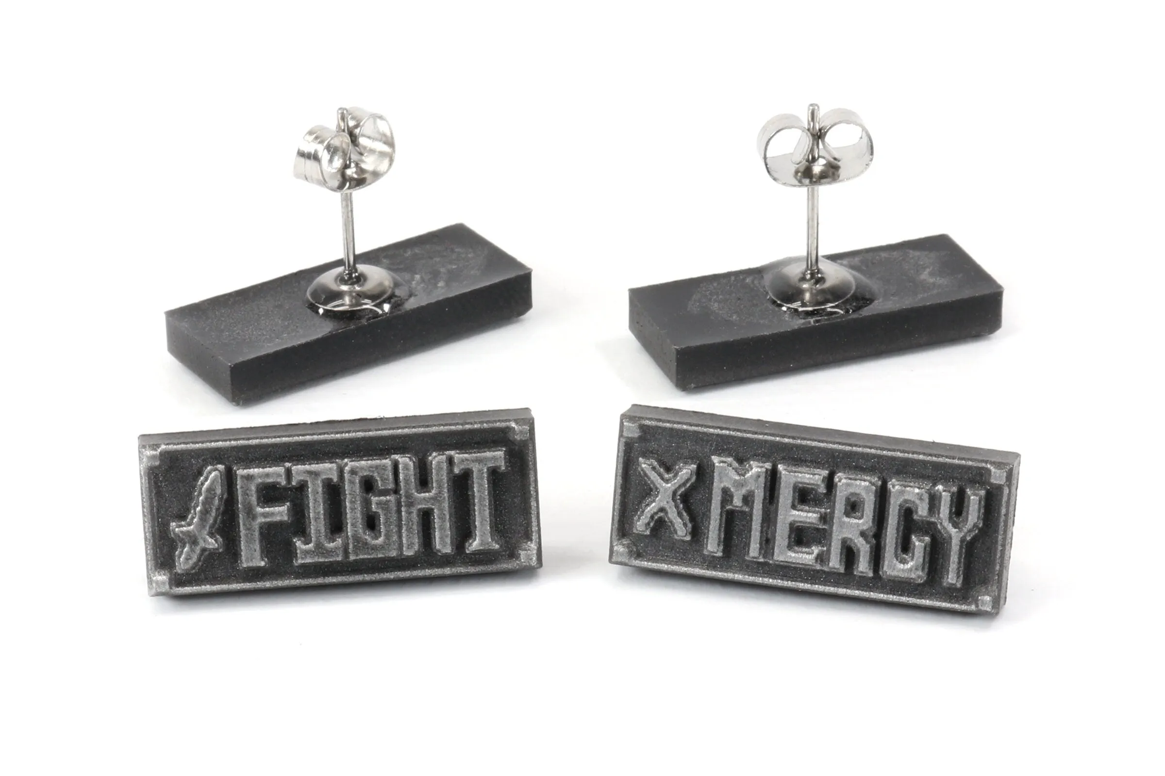 Mercy or Fight Earrings Pair - Undertale & Deltarune