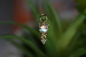 Modern Mood Leia Charm With Diamond Drop