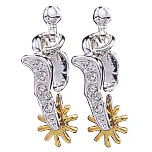 Montana Silver Sparkling Spurs Drop Earrings