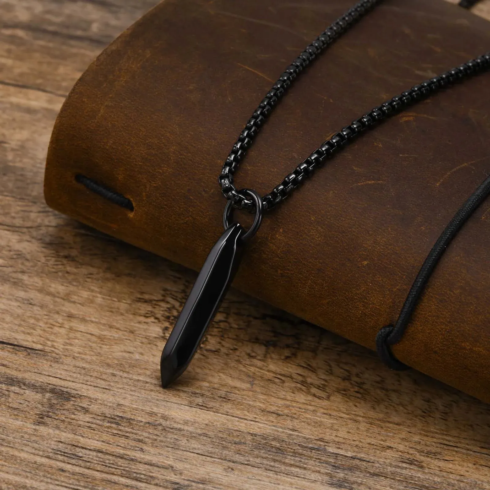 Nail Style Pendant Necklace for Men