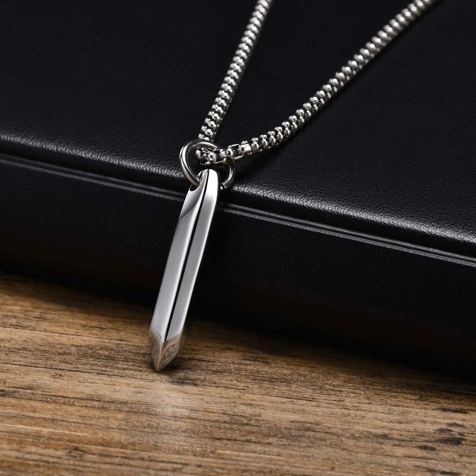 Nail Style Pendant Necklace for Men