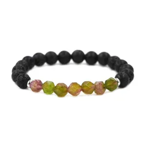 Natural Stone Bracelet-Lava Rock Bracelet for Women