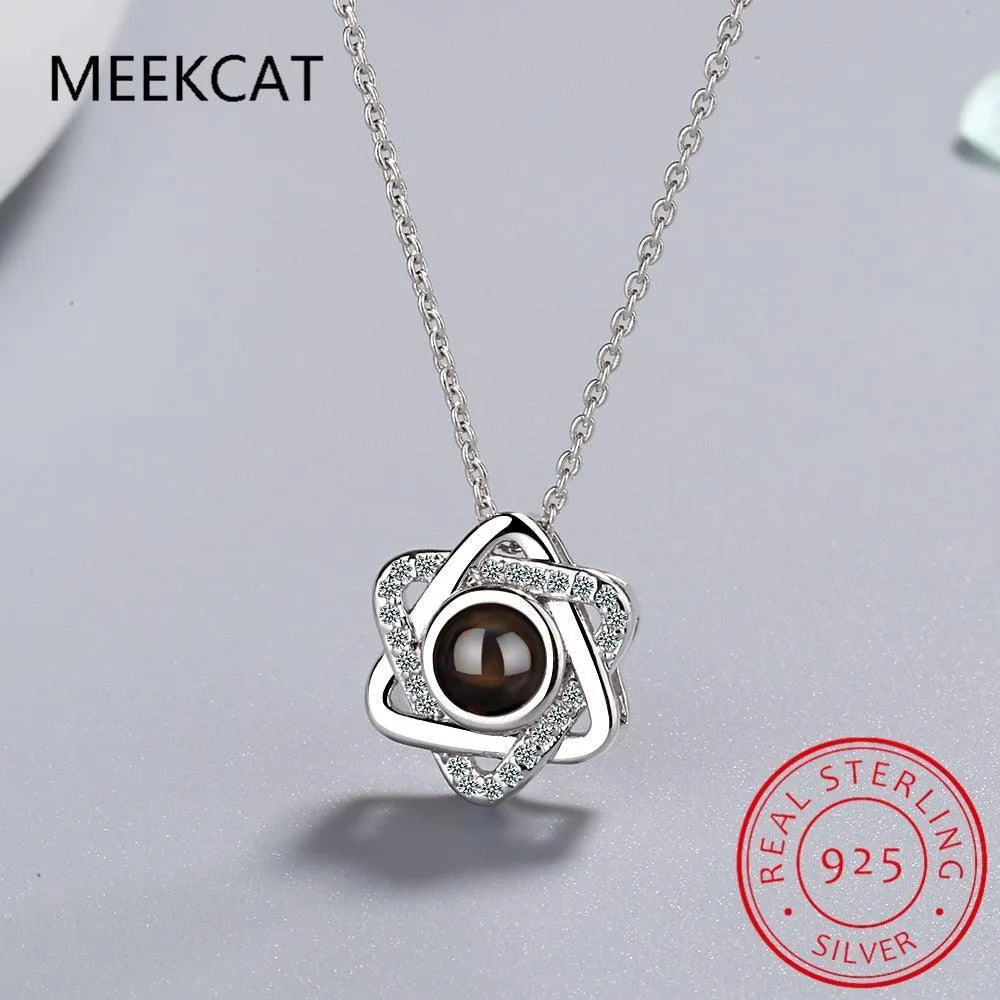 NEW ARRIVAL - Jewish Hexagram Pendant Necklace Star Of David Designed Necklace
