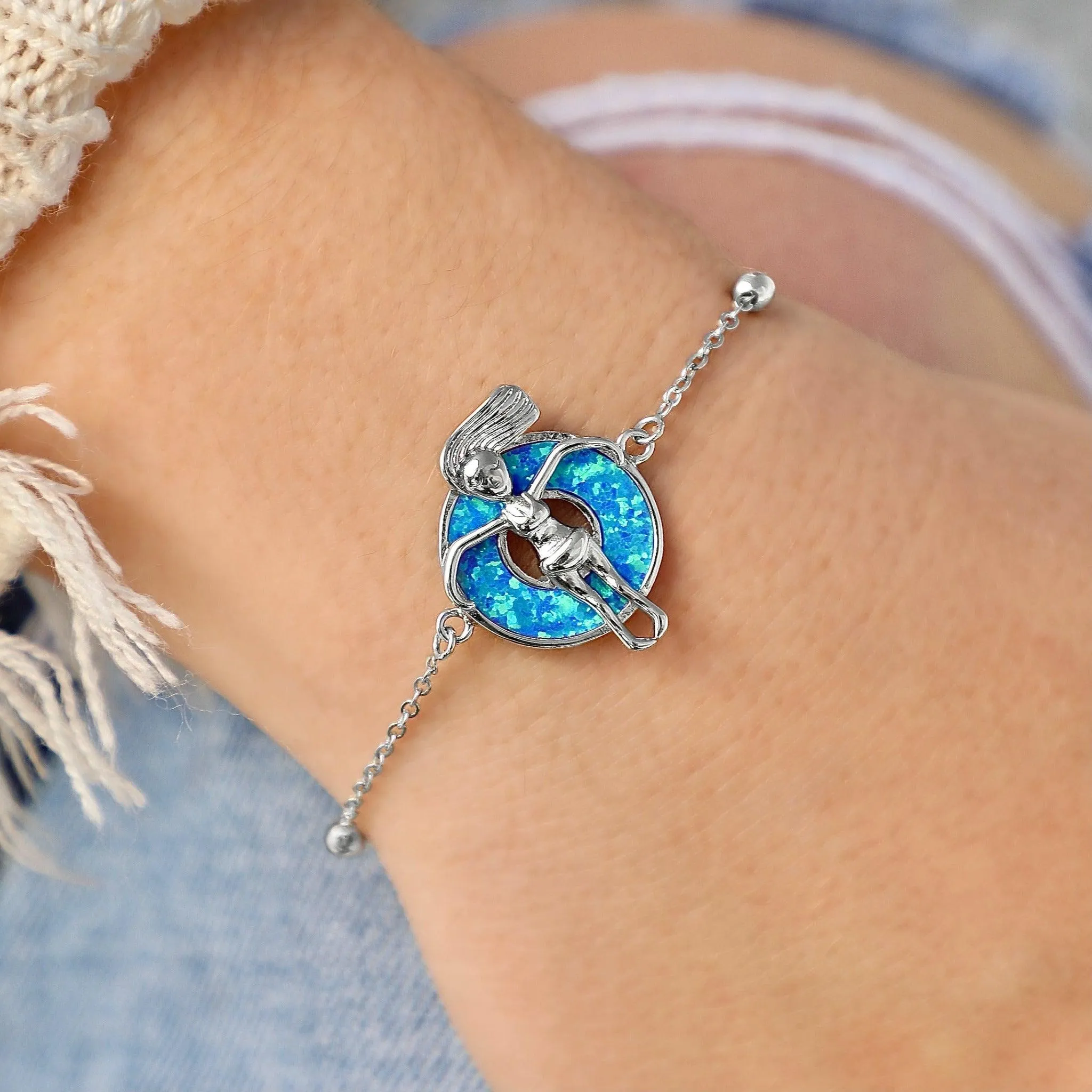 Opal Floatie Girl Bracelet