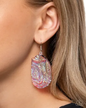 Paparazzi Artistic Avenue - Pink Earring P5SE-PKXX-129XX