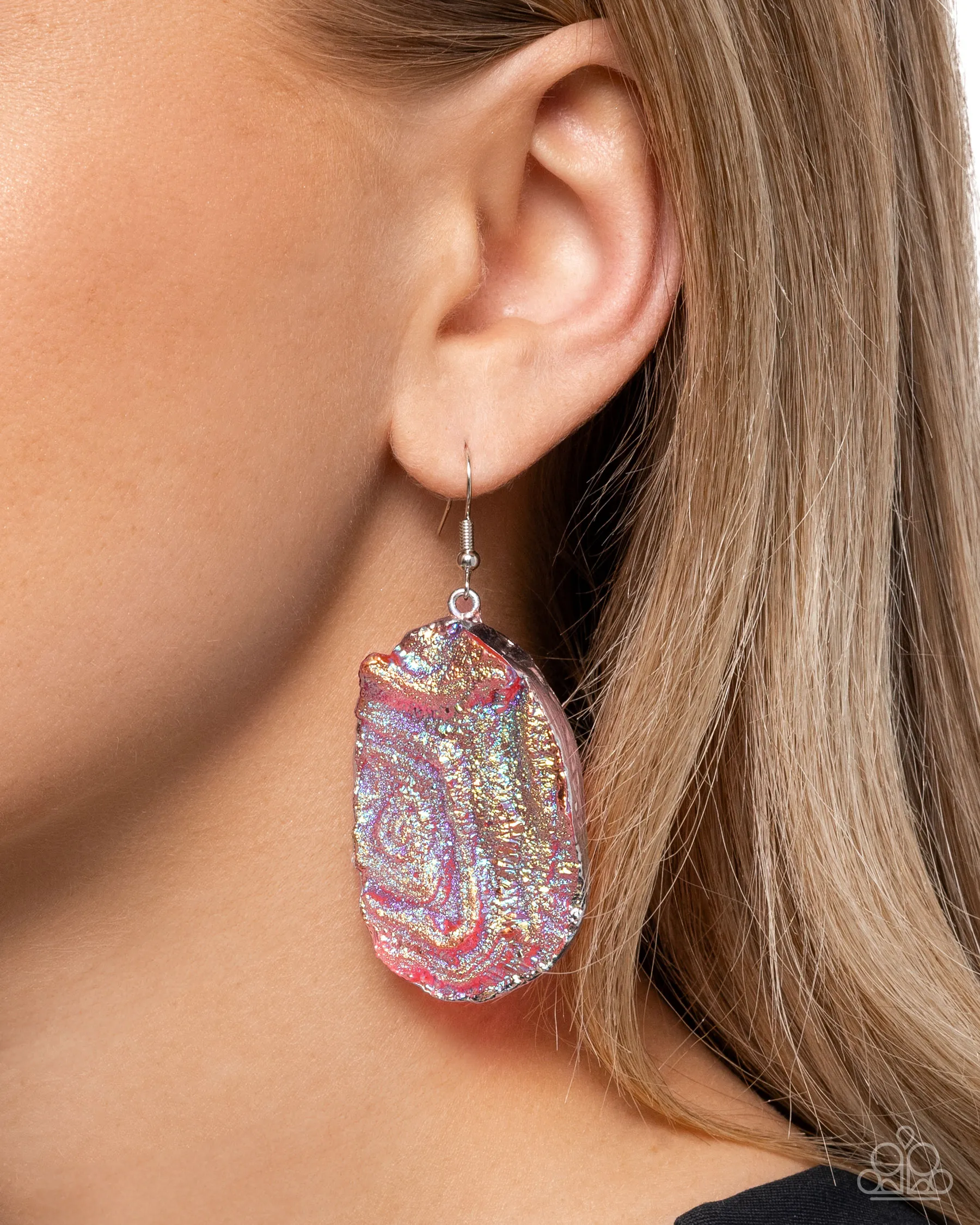 Paparazzi Artistic Avenue - Pink Earring P5SE-PKXX-129XX