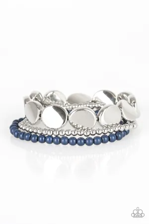 Paparazzi Beyond The Basics - Blue Bracelet