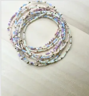 Pastel Seed Bead Bracelets Made in the USA