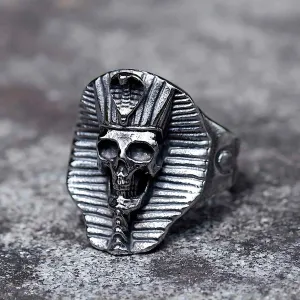 Pharaoh Skull Ring