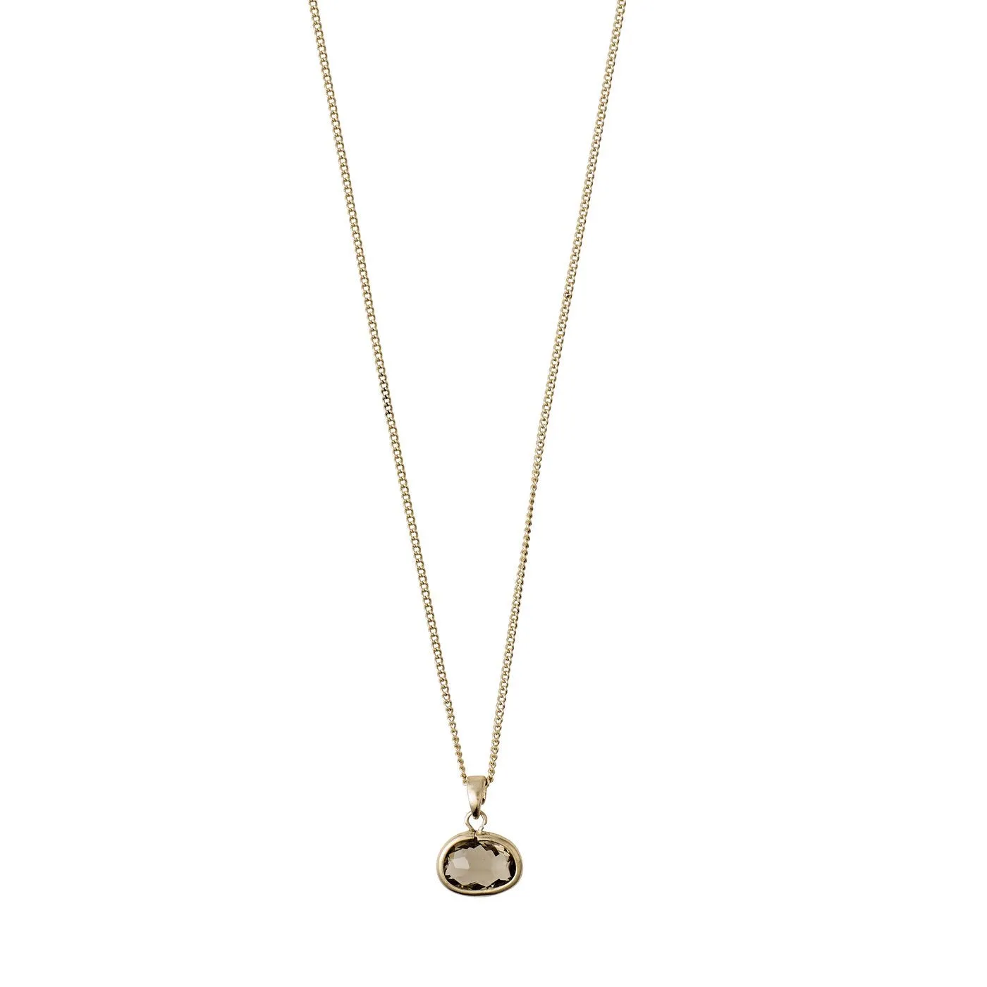 Pilgrim necklace w/ grey stone