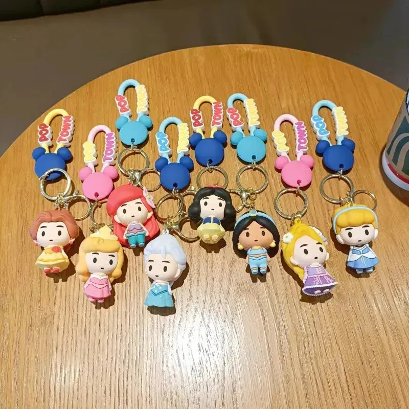 Pop Town Disney Princess Keychain