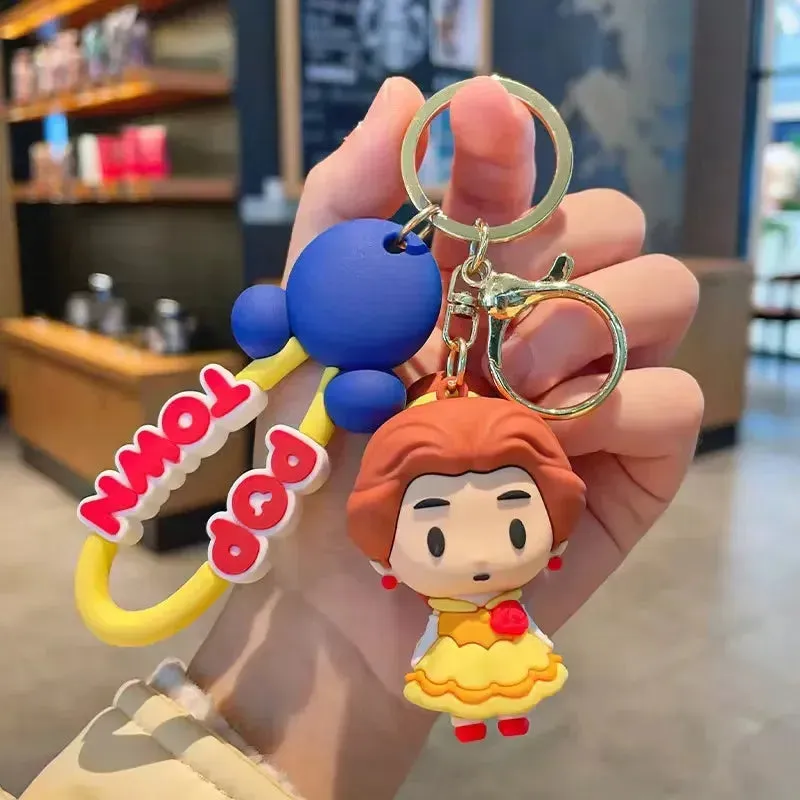 Pop Town Disney Princess Keychain