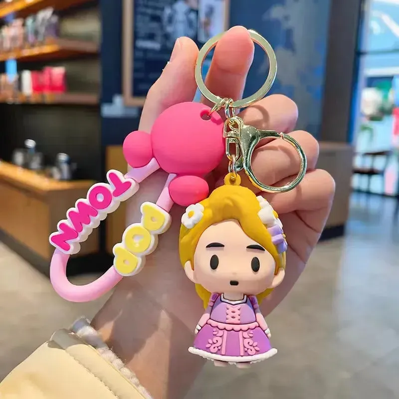Pop Town Disney Princess Keychain
