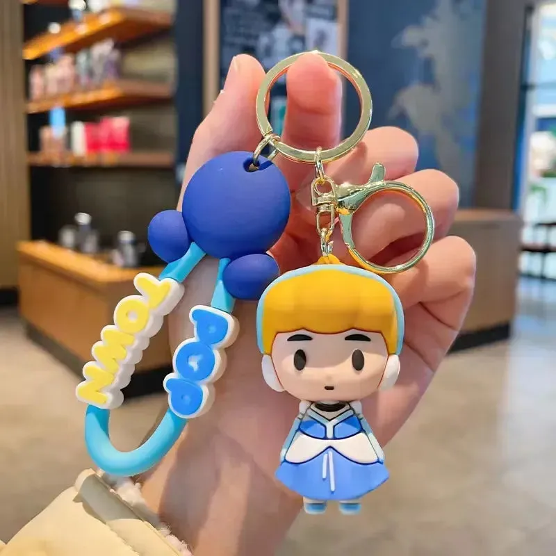 Pop Town Disney Princess Keychain