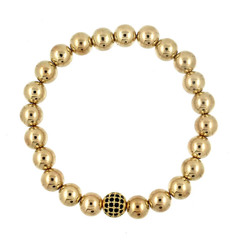"Crystal Ball" Unisex Charm Bracelet