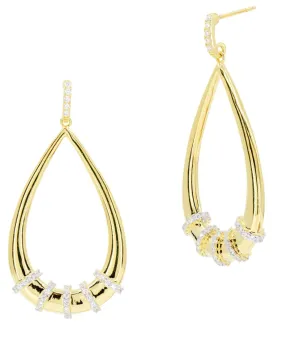 RADIANCE  Sparkling Reflections Teardrop Earrings