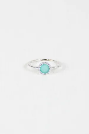 Rhinestone Circle Ring
