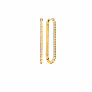 Rumi Pavé Diamond Long Earring