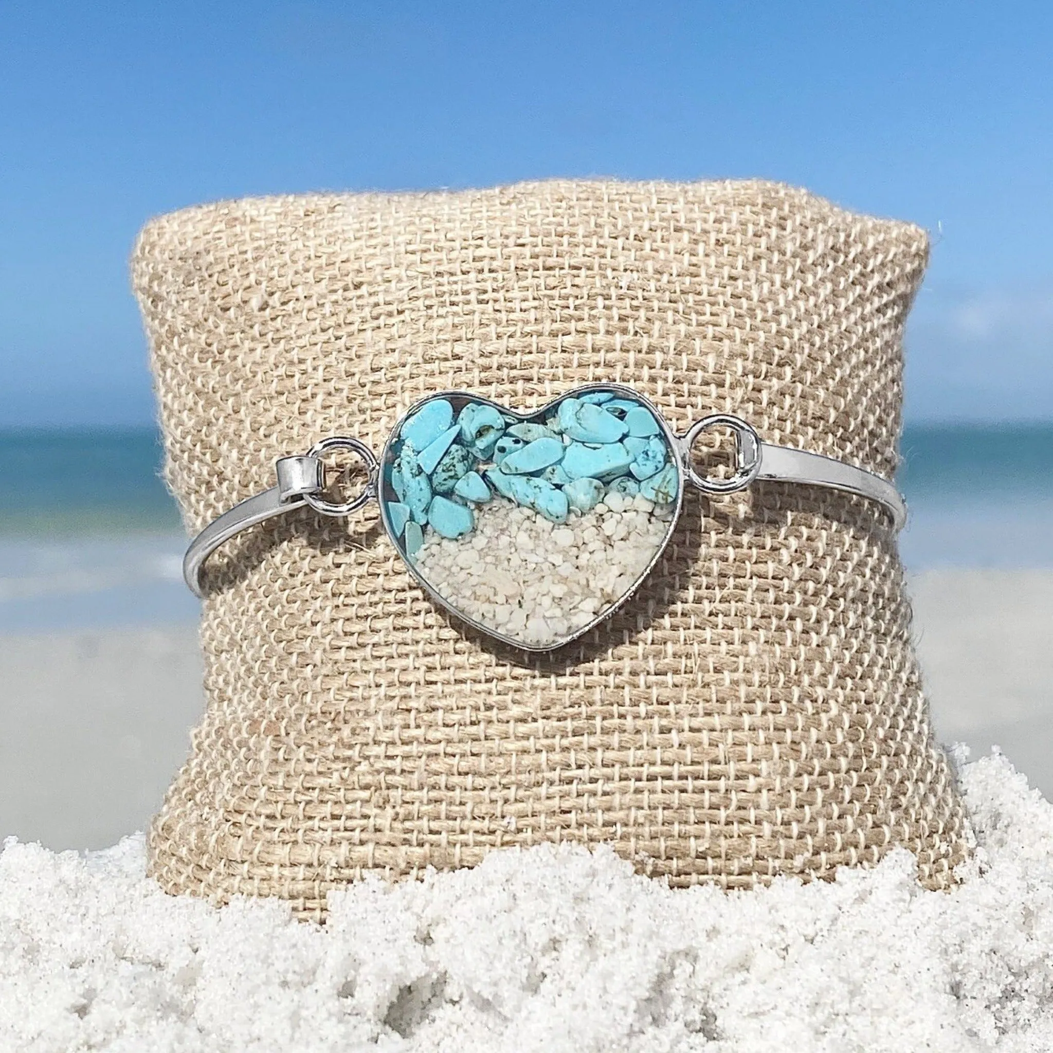 Sand Heart Bracelet