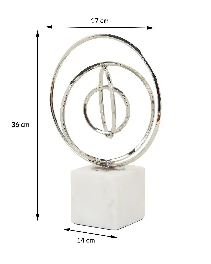 Seamless Steel Circle Ensemble | 6 x 3 x 9 inches