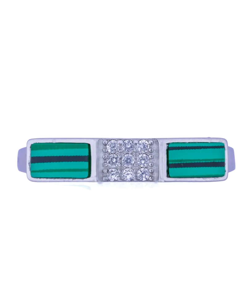 Serene Beauty silver ring