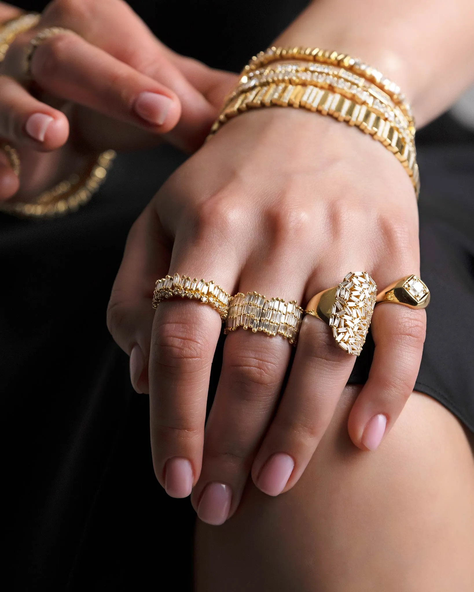 Short Stack Diamond Eternity Band