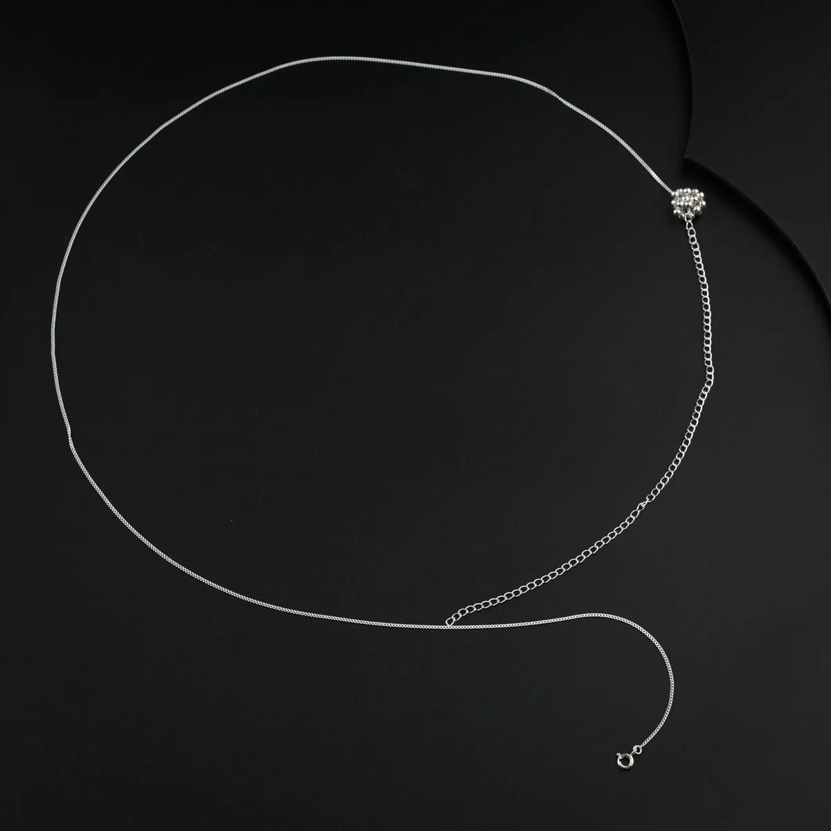 Silver Ghungroo bunch Waist Chain