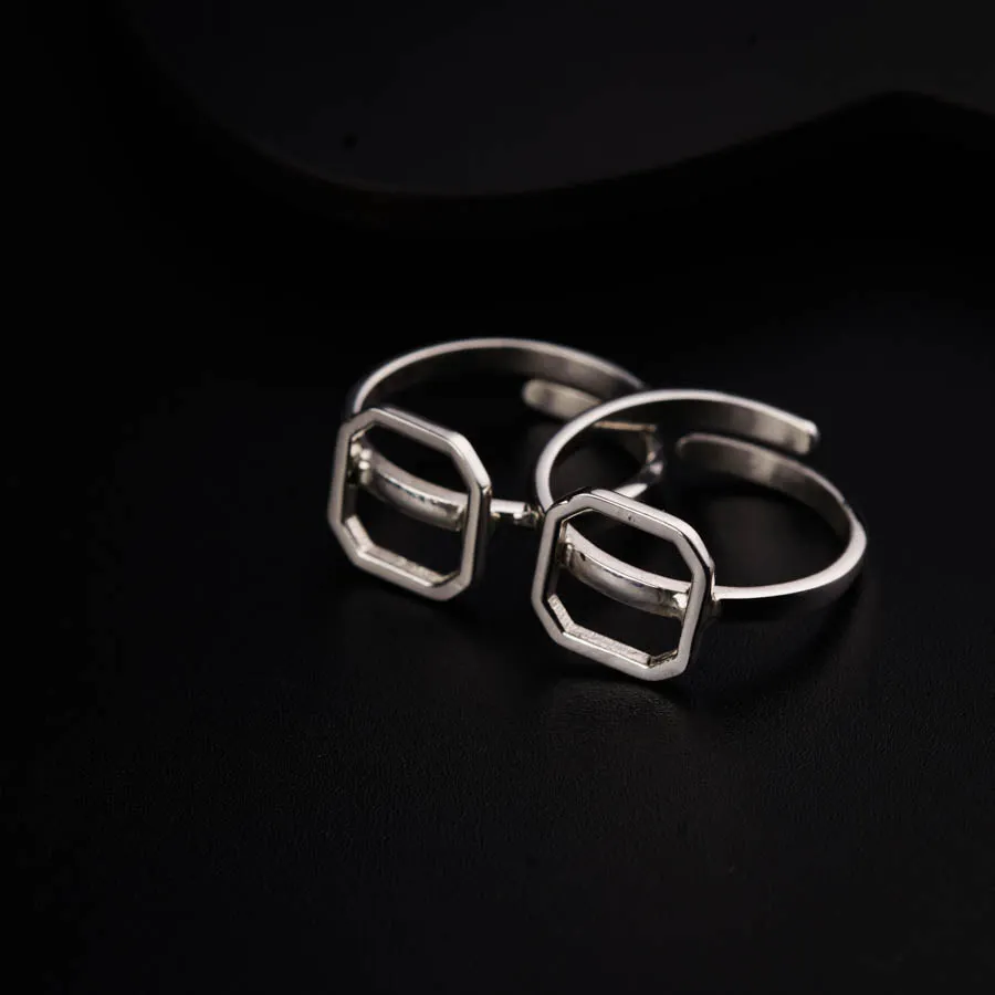 Silver Octagon Toering
