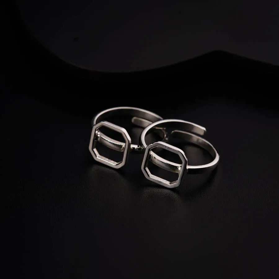 Silver Octagon Toering